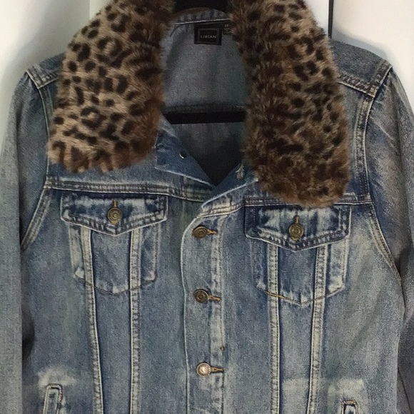 Libyan jean jacket lot466 size 3X - Picture 1 of 8